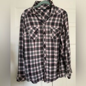 Torrid 1 Plaid Button Down